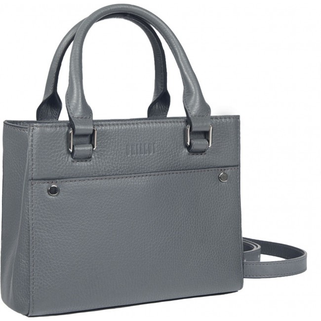 Женская сумочка BRIALDI Noemi (Ноеми) relief grey - фото №1