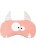 Маска для сна Kawaii Factory Маска для сна с ушками "Монстр" Розовая - фото №1