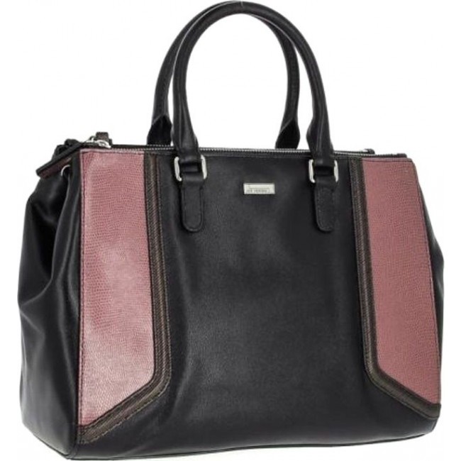 Женская сумка Leo Ventoni LS7998 черный, розовый - фото №1