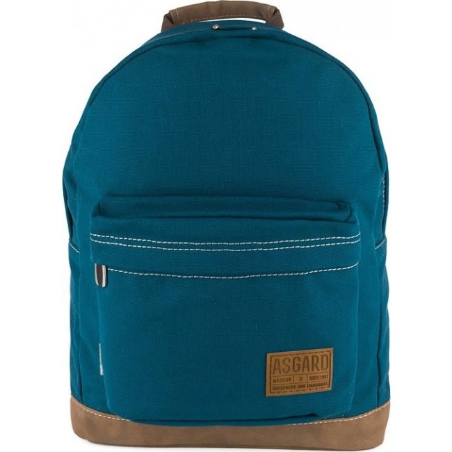 Рюкзак подростковый Asgard P-5445 Зеленый темный-синий - фото №1