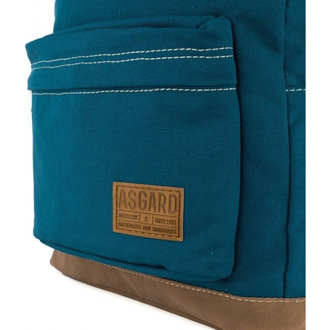 Рюкзак подростковый Asgard P-5445 Зеленый темный-синий - фото №4