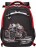Рюкзак школьный с мешком Grizzly RB-258-1 черный-красный - фото №3