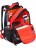 Рюкзак школьный с мешком Grizzly RB-258-1 черный-красный - фото №6