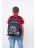 Рюкзак школьный с мешком Grizzly RB-258-1 черный-красный - фото №22