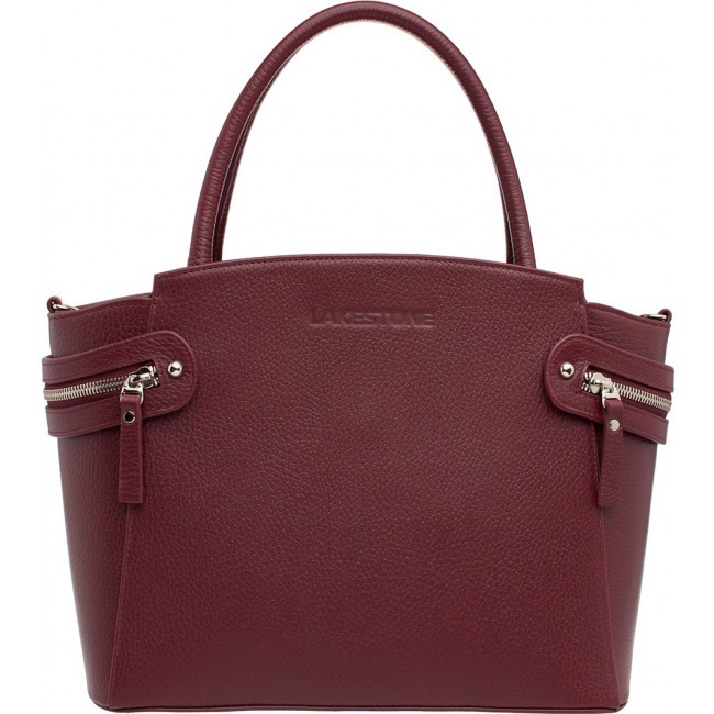 Женская сумка Lakestone Hacket Бордовый Burgundy - фото №1