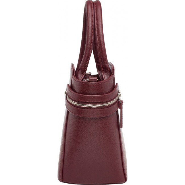 Женская сумка Lakestone Hacket Бордовый Burgundy - фото №5