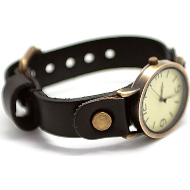 часы Kawaii Factory Часы "Vintage Middle" Черные - фото №2