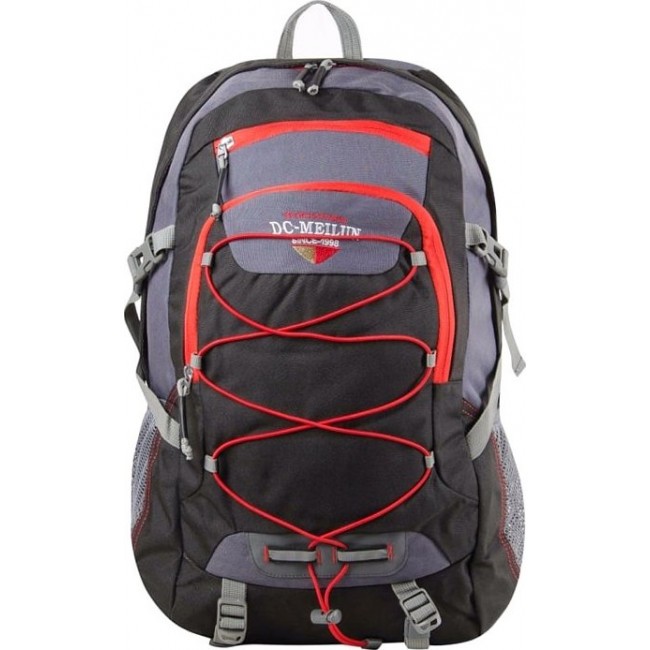 Рюкзак Monkking ли-809 Черный с красным - фото №1