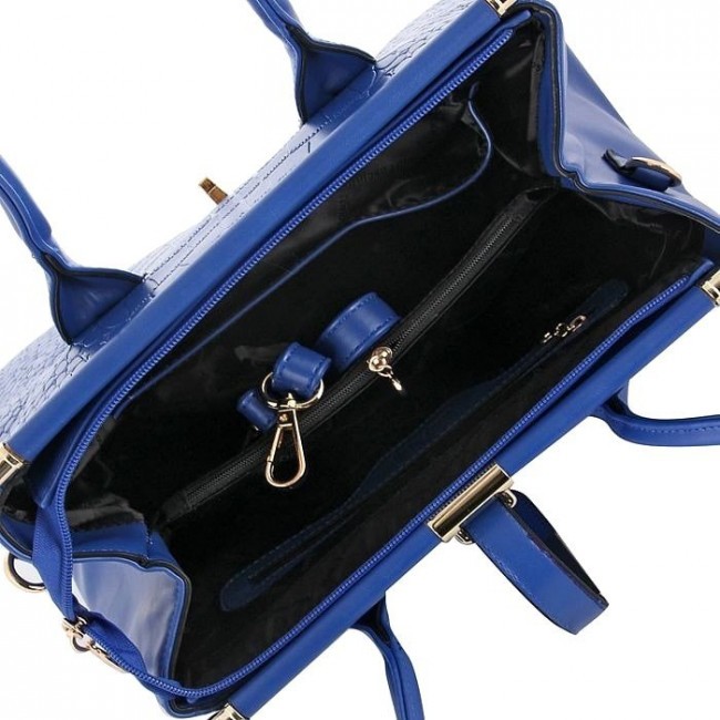Женская сумка Nino Fascino 9232 A blue NF Голубой - фото №4