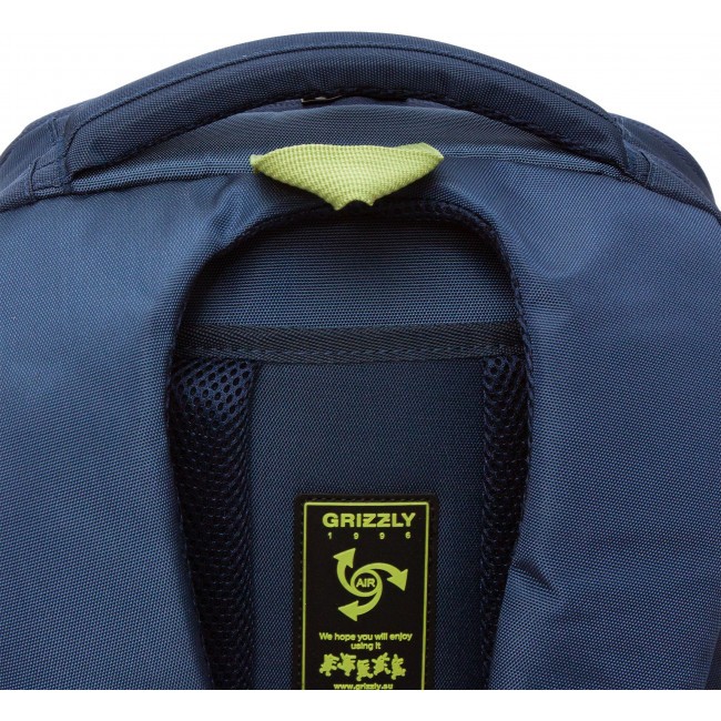 Рюкзак школьный Grizzly RB-256-6 синий - фото №9