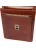 Большая кожаная барсетка Tuscany Leather David TL141424 Коричневый - фото №7