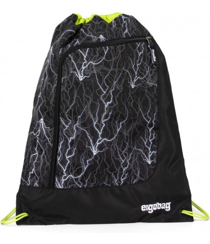 Мешок для обуви Ergobag Prime Gym Bag Reflex Super ReflectBear Glow- фото №1
