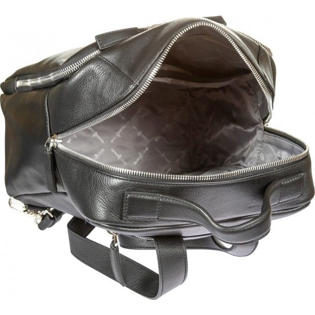Кожаный рюкзак Gianni Conti 1602195 Черный - фото №4