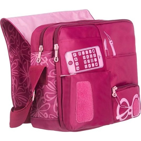 Школьная сумка Grizzly MD-521-2 Розовые Цветы - фото №3