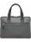 Деловая сумка Lakestone Anson Grey/Black Серый/Черный - фото №3