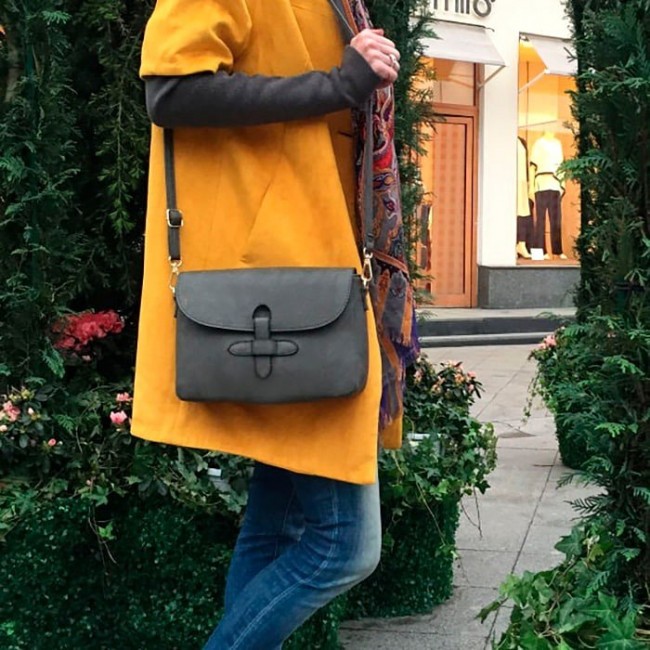 Женская сумка Trendy Bags BASIL Серый - фото №6