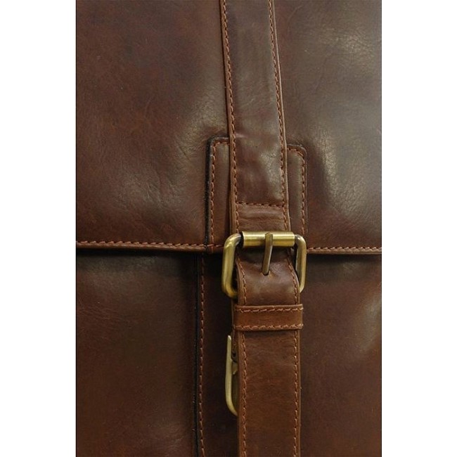 Мужская сумка Visconti VT6 - BENNETT Желтовато-коричневый Винтаж - фото №7