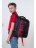 Рюкзак школьный Grizzly RB-256-6 черный-красный - фото №17