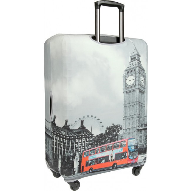 Чехол для чемодана Gianni Conti 9019 L Travel London Разноцветный - фото №2