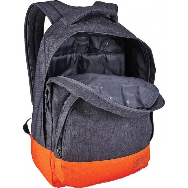 Рюкзак с карманами Nixon Grandview Backpack Темно-серый - фото №3