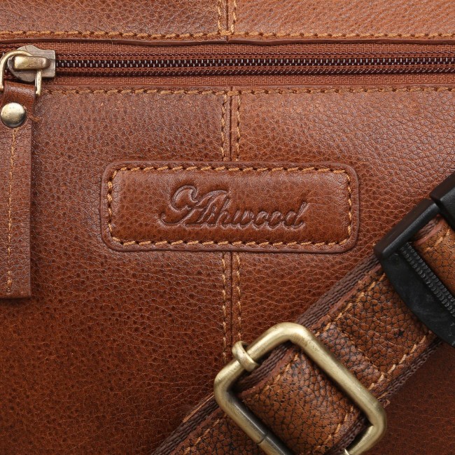 Поясная сумка Ashwood Leather M-54 Tan Светло-коричневый - фото №5