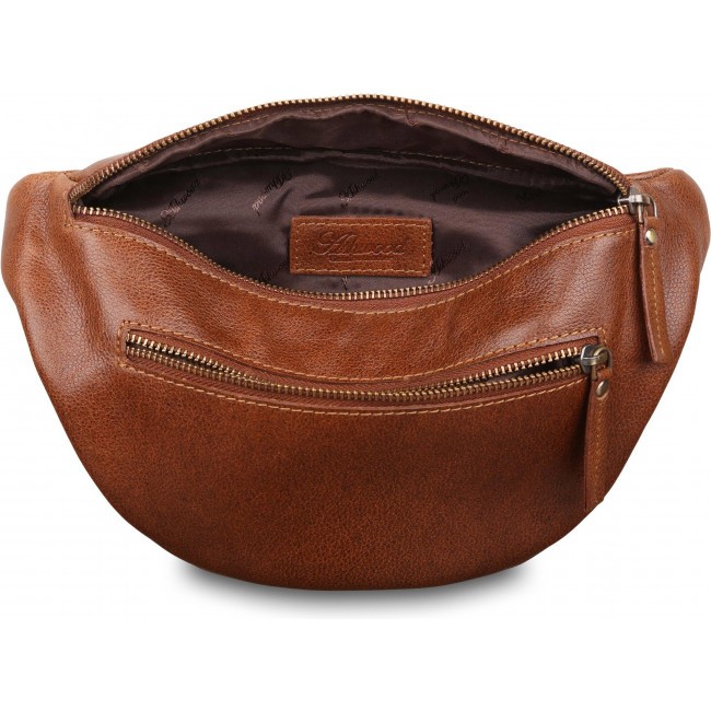 Поясная сумка Ashwood Leather M-54 Tan Светло-коричневый - фото №4