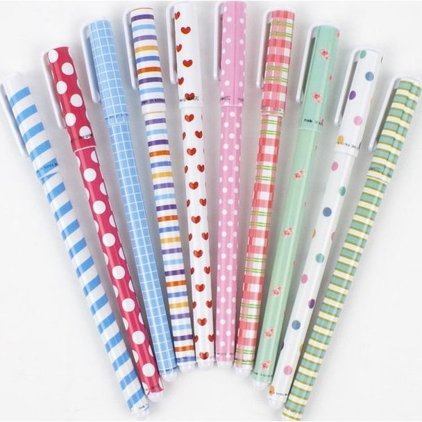 Ручки Kawaii Factory Набор цветных ручек №4 Цветные - фото №1