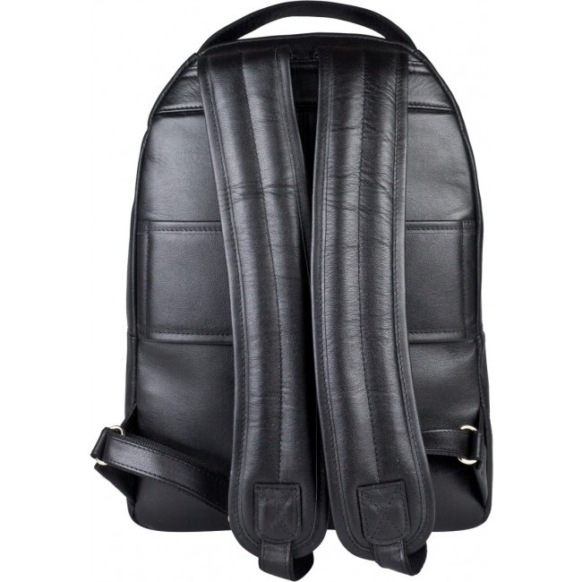 Кожаный рюкзак Carlo Gattini Ferramonti 3098-01 black - фото №3