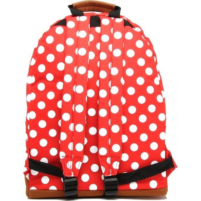 Рюкзак Mi-Pac Backpack Красный в горошек - фото №2