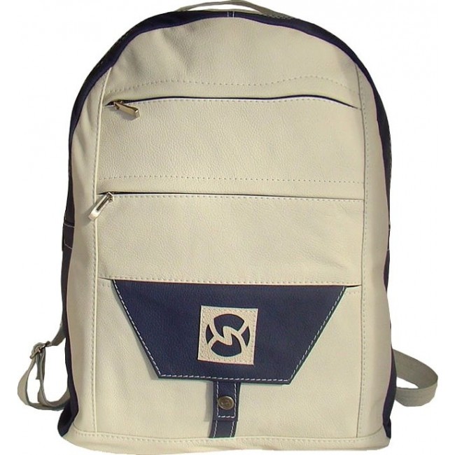Рюкзак Sofitone RM 008 A1-D2 Белый-Синий - фото №2