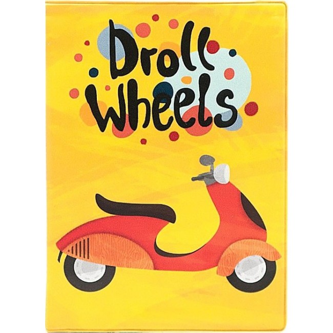 Обложка для автодокументов Kawaii Factory Обложка на автодокументы Droll Wheels - фото №1