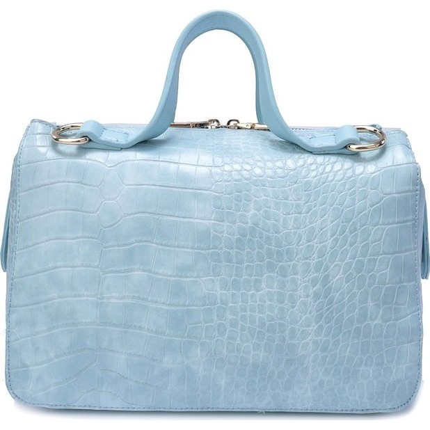 Женская сумка OrsOro D-159 Голубой - фото №3