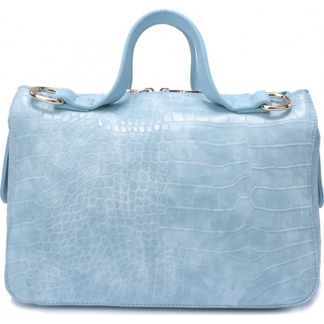 Женская сумка OrsOro D-159 Голубой - фото №1