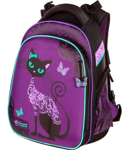 Рюкзак Hummingbird Teens T71 Black Cats Кружевная кошка- фото №1