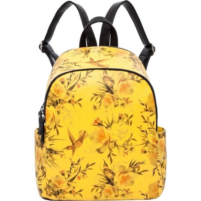 Рюкзак OrsOro D-242 Цветы на желтом - фото №1