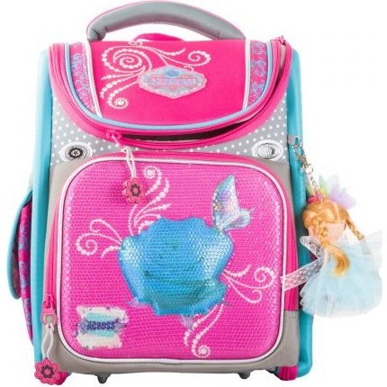 Рюкзак Across ACR19-295-06 Розовый Цветы - фото №1