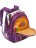 Рюкзак Grizzly RG-767-3 Фиолетовый с бабочками - фото №4