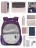 Рюкзак Grizzly RD-142-2 фиолетовый-лаванда - фото №6