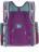 Рюкзак Grizzly RAr-080-4 фиолетовый-мята - фото №3