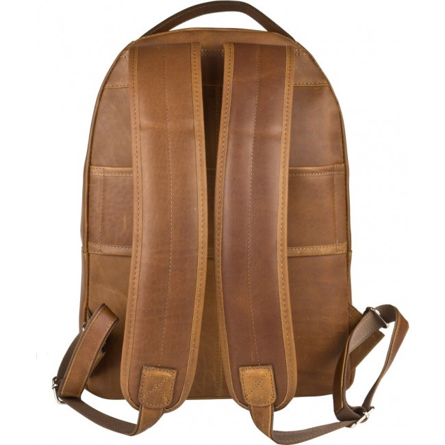 Кожаный рюкзак Carlo Gattini Ferramonti 3098-16 brown - фото №3