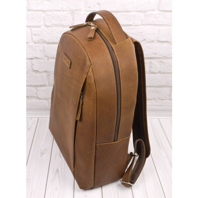 Кожаный рюкзак Carlo Gattini Ferramonti 3098-16 brown - фото №6