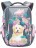 Рюкзак для девочки с бабочками Grizzly RG-760-1 Собака Серый - Розовый - фото №1
