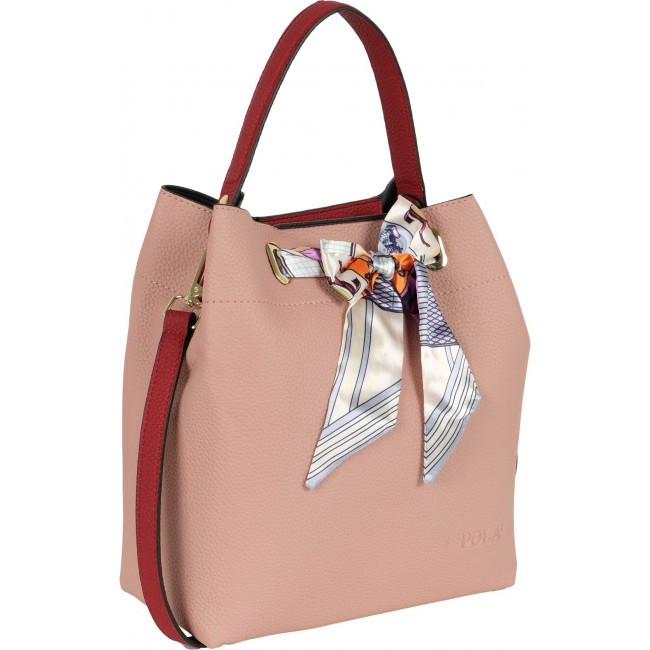 Женская сумка Pola 8629 Бледно-розовый - фото №1