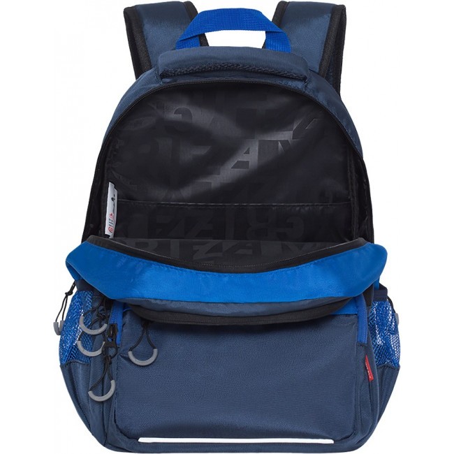 Рюкзак школьный Grizzly RB-054-5 синий - фото №4