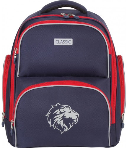 Рюкзак Brauberg Classic Lion Синий- фото №1