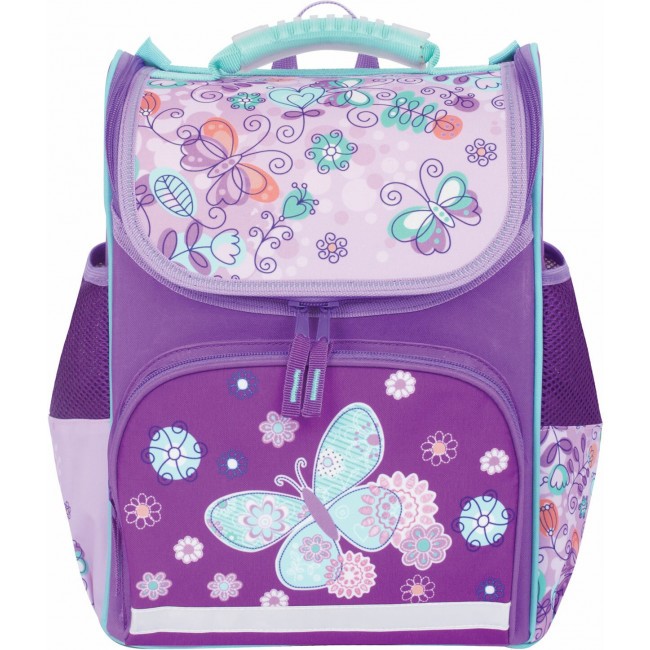 Рюкзак Пифагор Basic Butterfly фиолетовый - фото №1