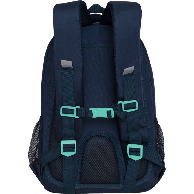 Школьный рюкзак Grizzly RG-162-2 темно-синий - фото №3
