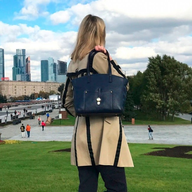 Женская сумка Trendy Bags FONDA Синий - фото №7