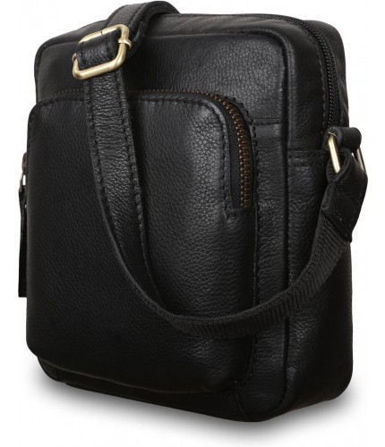 Сумка Ashwood Leather M-55 Black Черный- фото №1