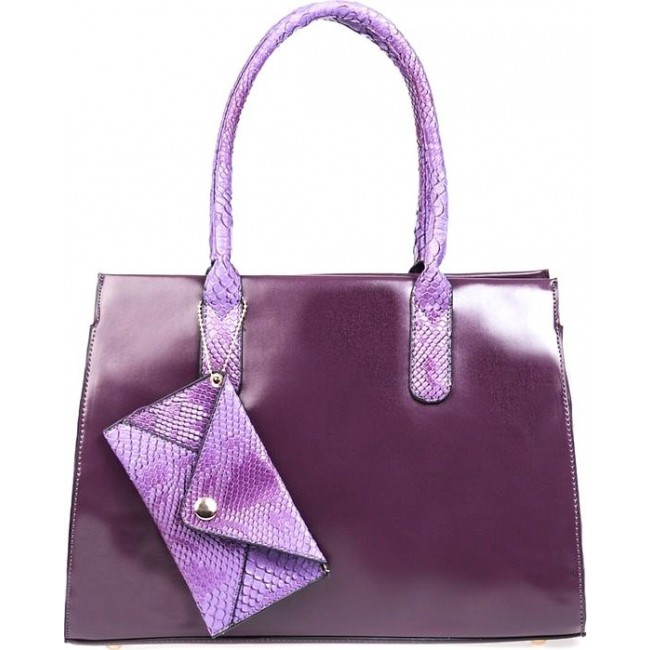 Женская сумка OrsOro D-124 Фиолетовый - фото №1